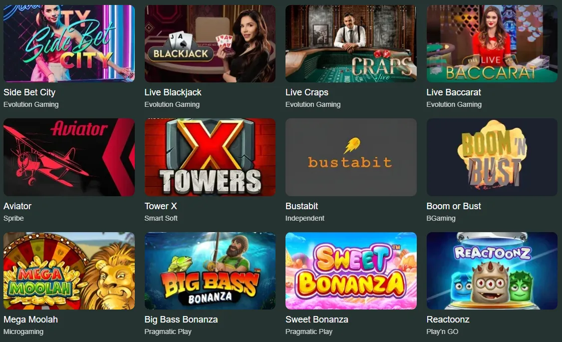 Gry kasynowe w Lemon Casino Polska